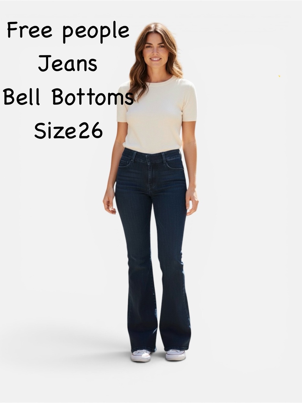Free People bell bottom Jeans size 26